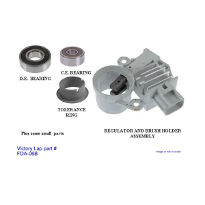 Alternator repair kit ford 6g #3